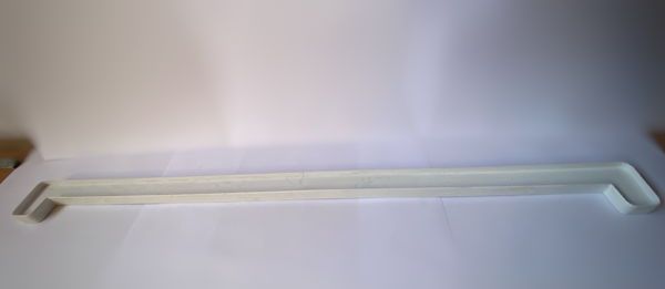 Соединитель подоконника Стандарт, 600мм, с двумя капиносами, белый (уп.100шт.)